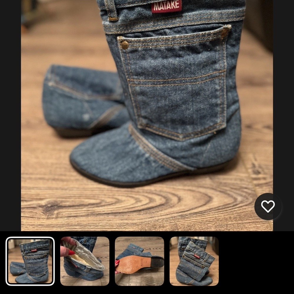 Women's Denim Ankle Boots
